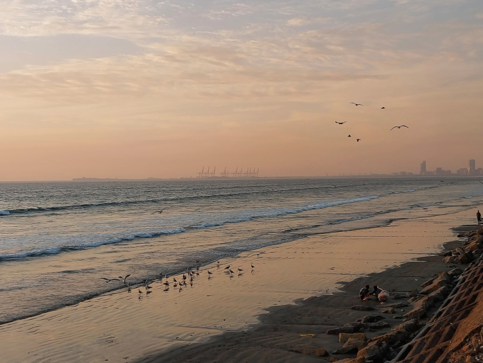 Arabian Sea in Karachi